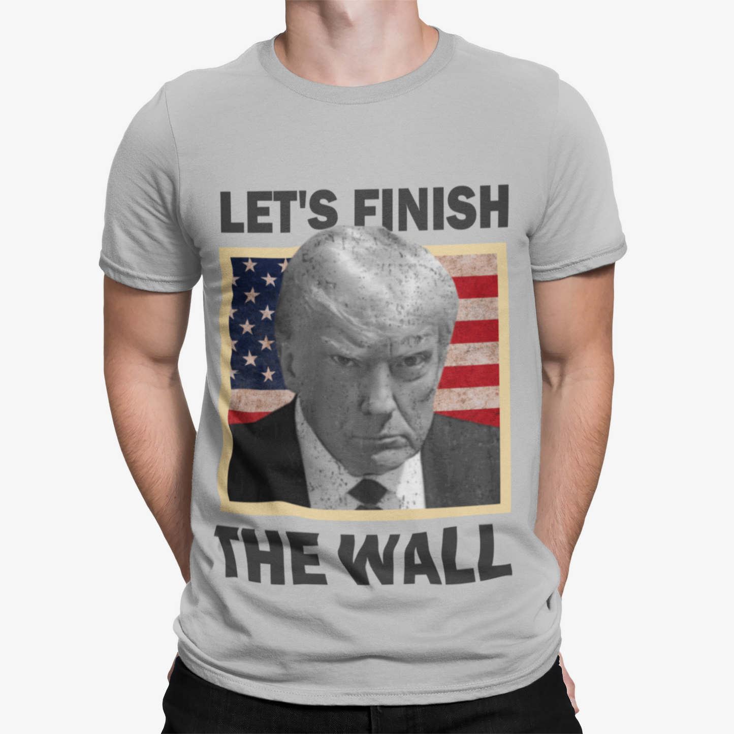 Unisex Tee-Let's Finish The Wall