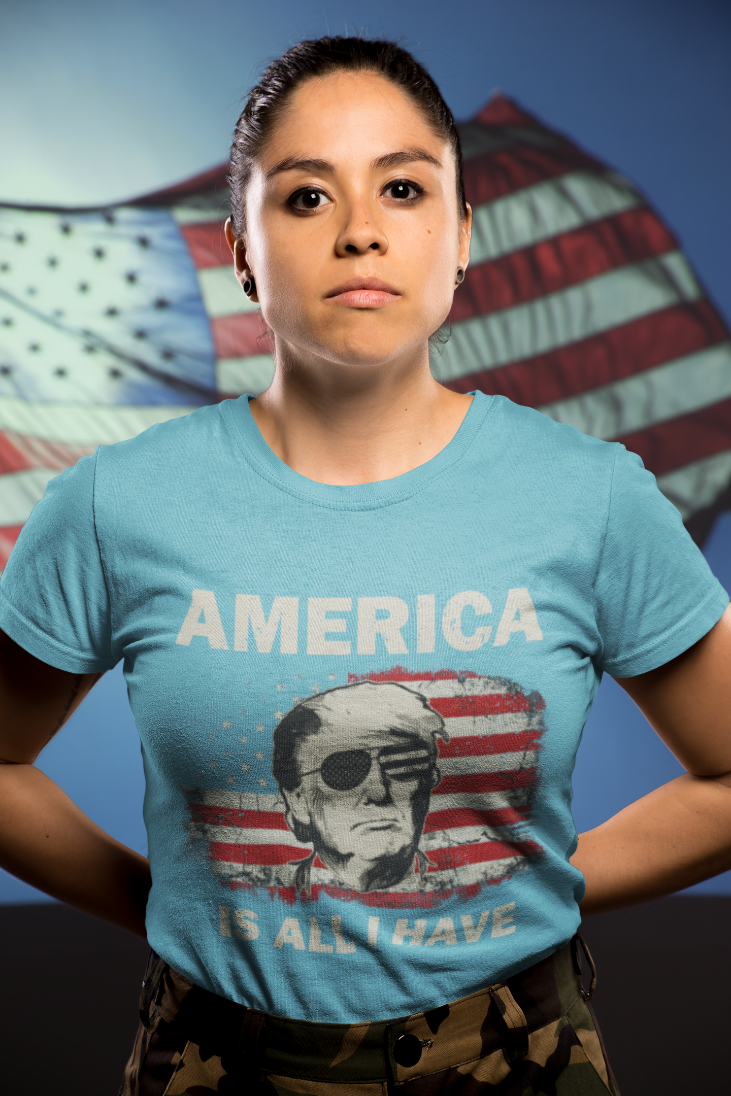 Unisex Short Sleeve Tee- America Is All I Have