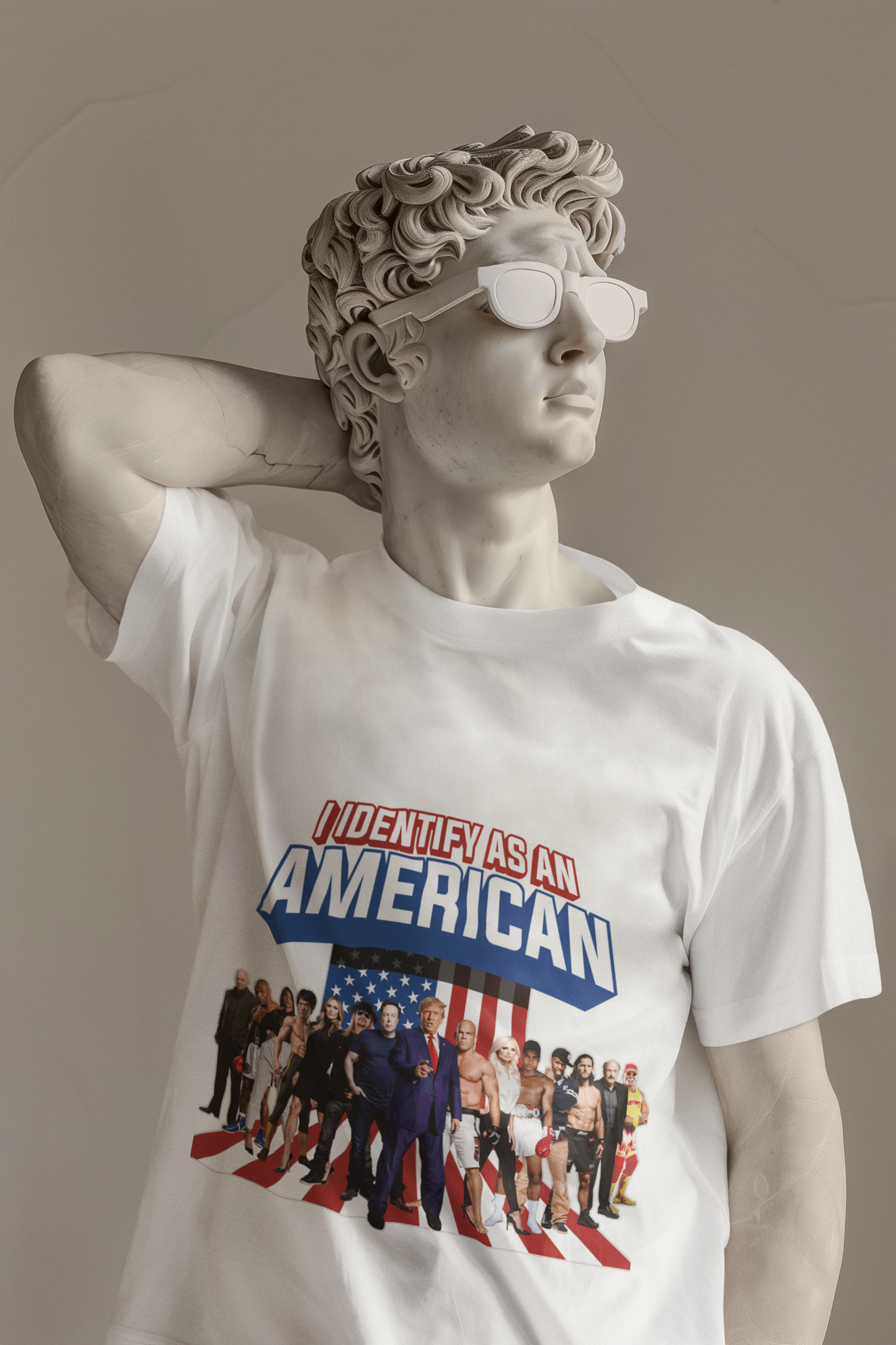 Unisex Tee-I  Identify As An American