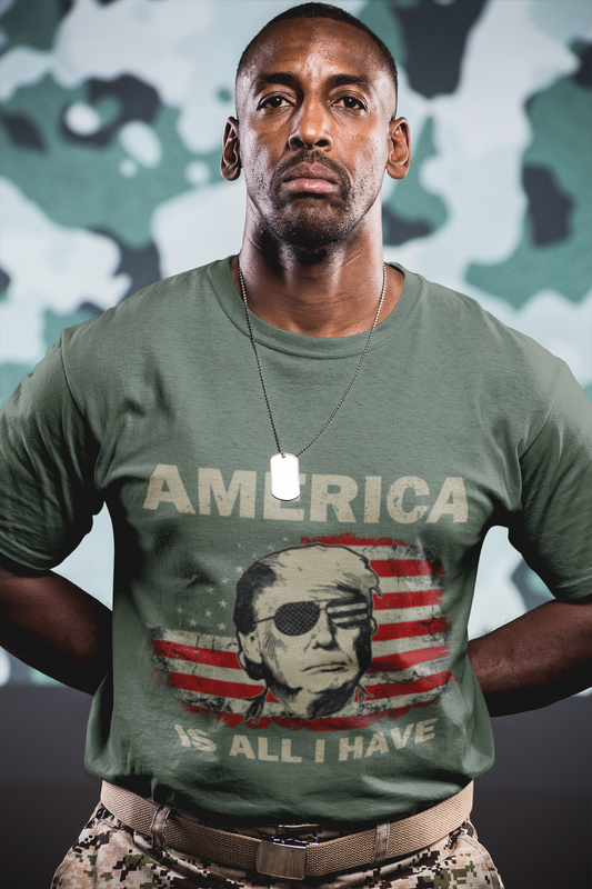 Unisex Short Sleeve Tee- America Is All I Have