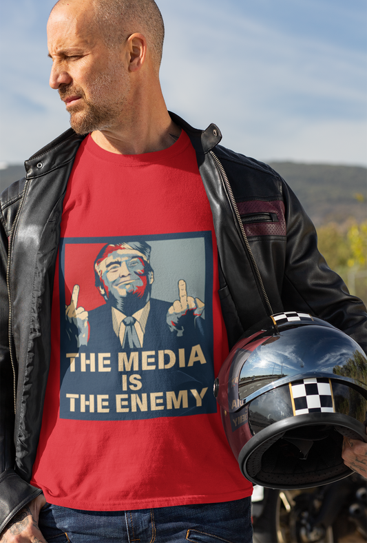 Unisex Tee-The Media Is The Enemy