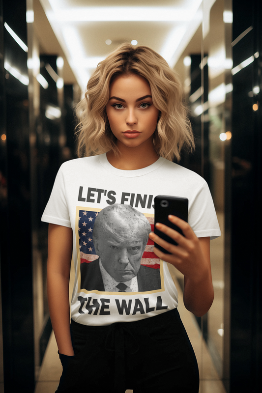 Unisex Tee-Let's Finish The Wall